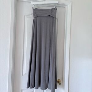 Athleta Kali convertible strapless stretch knit maxi skirt Midi Dress S Jersey